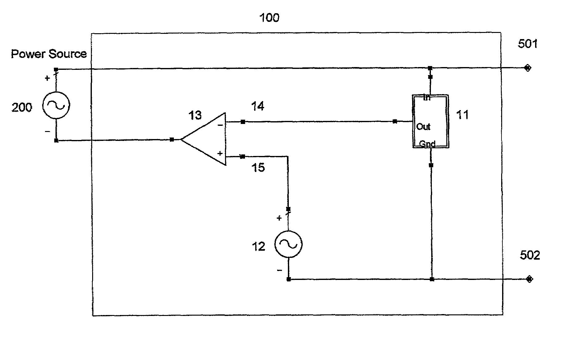 Series active filtering power line conditioner