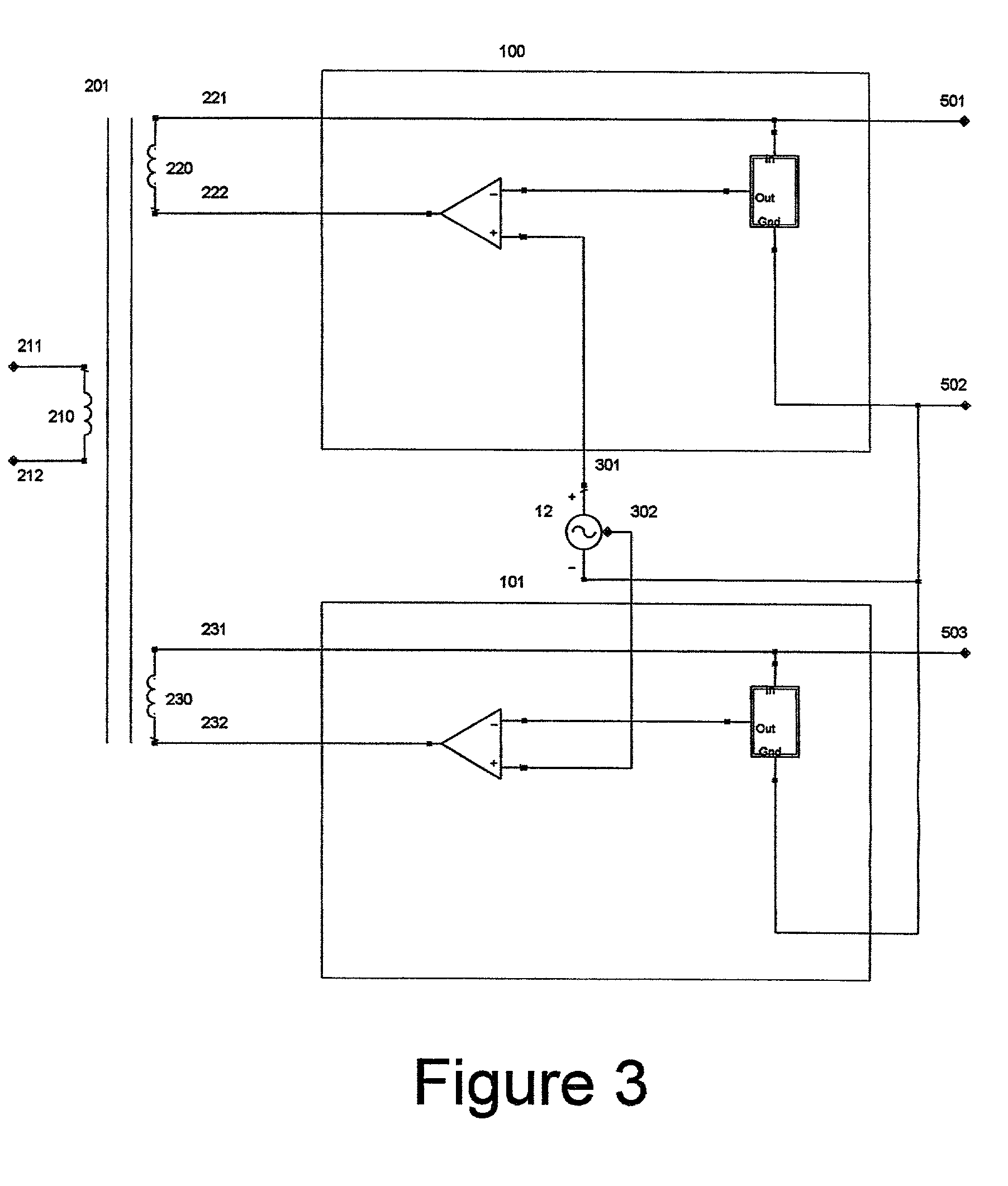 Series active filtering power line conditioner