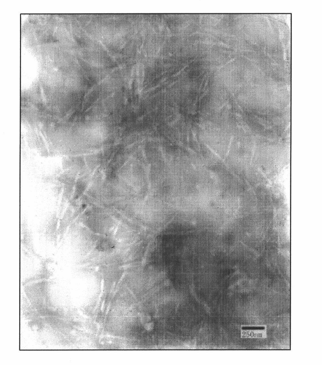 Method of preparing clubbed nano-cellulose