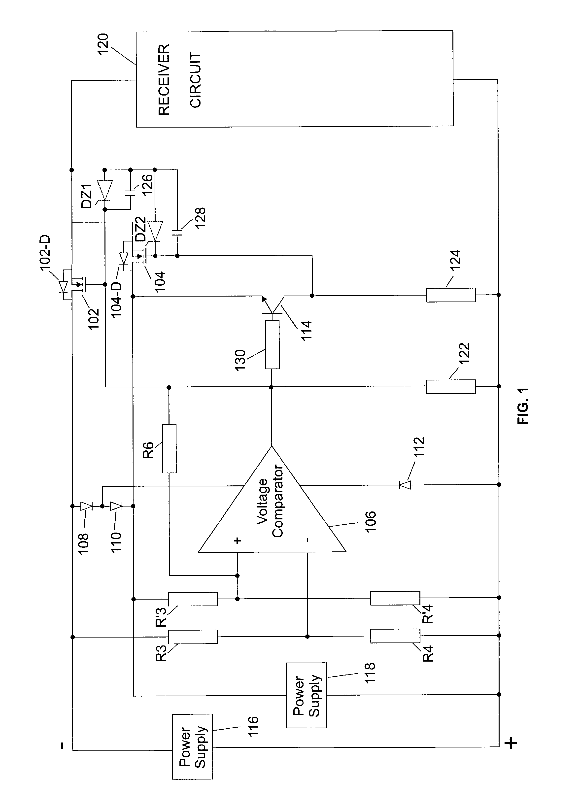 System and method for redundant power supply connection