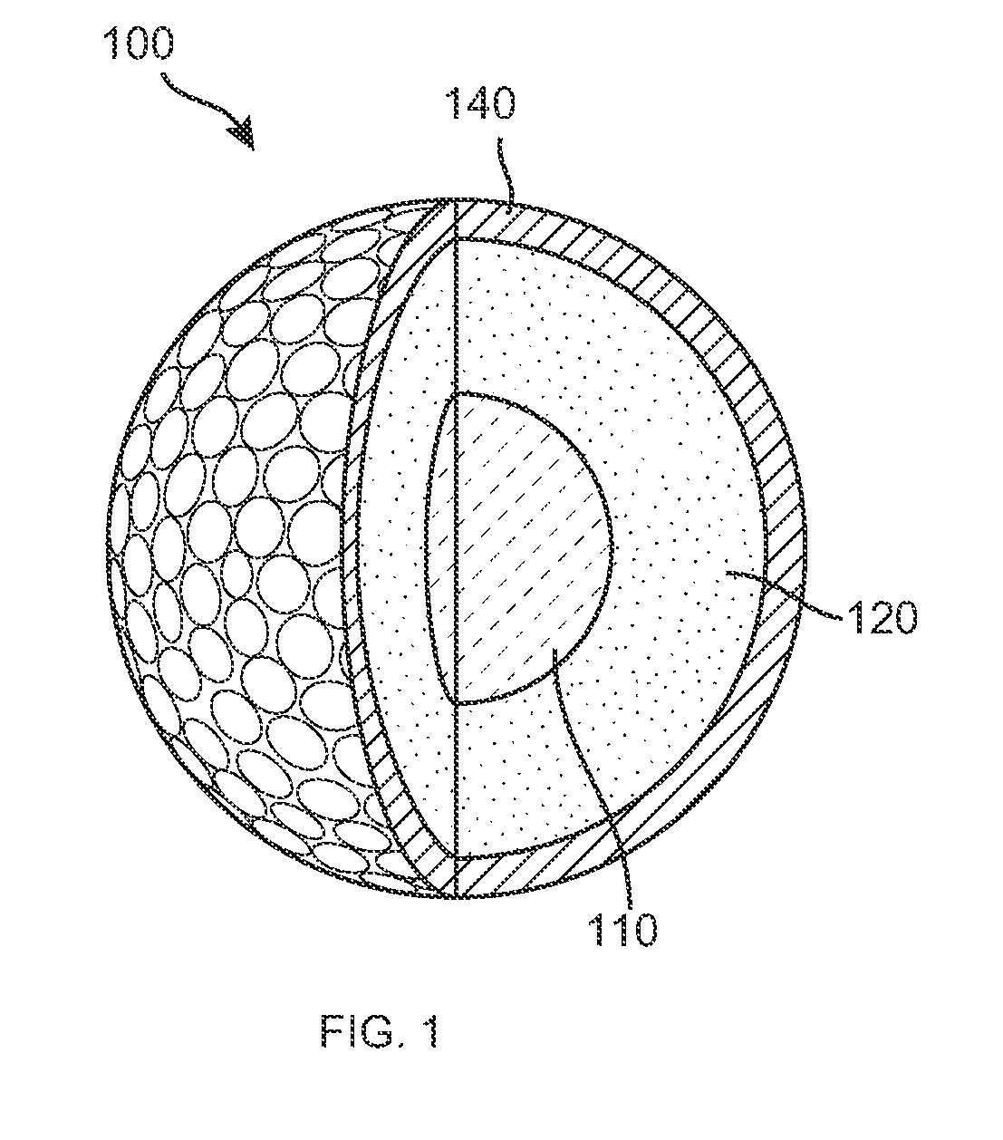 Golf ball with resin inner core having specified coefficient of restitution of the inner core at various speeds