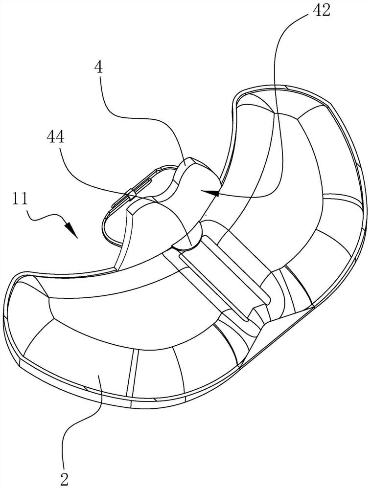 Mouse pad provided with thermoplastic elastomer