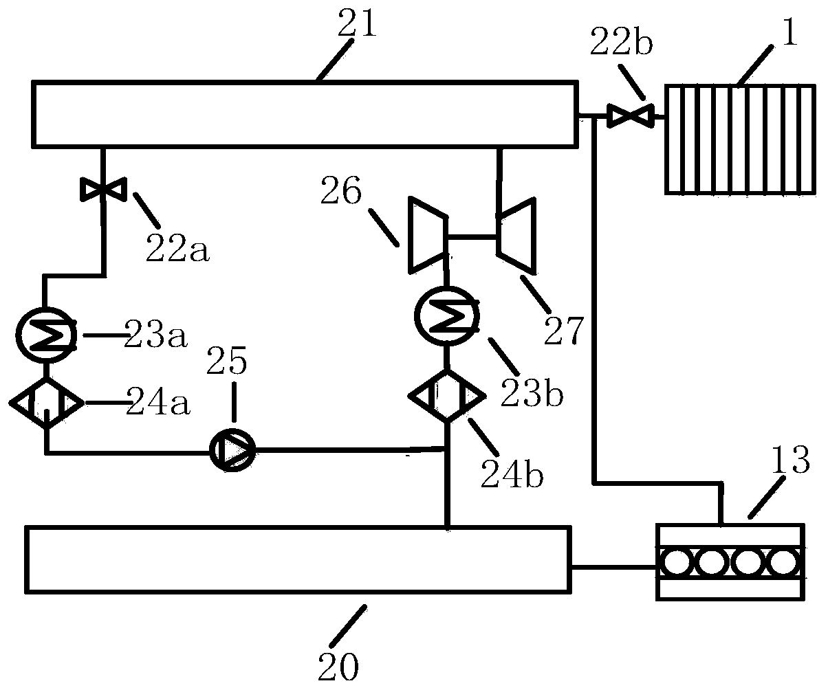 Double-shaft double-motor ship ammonia-electricity hybrid power system with fuel cell