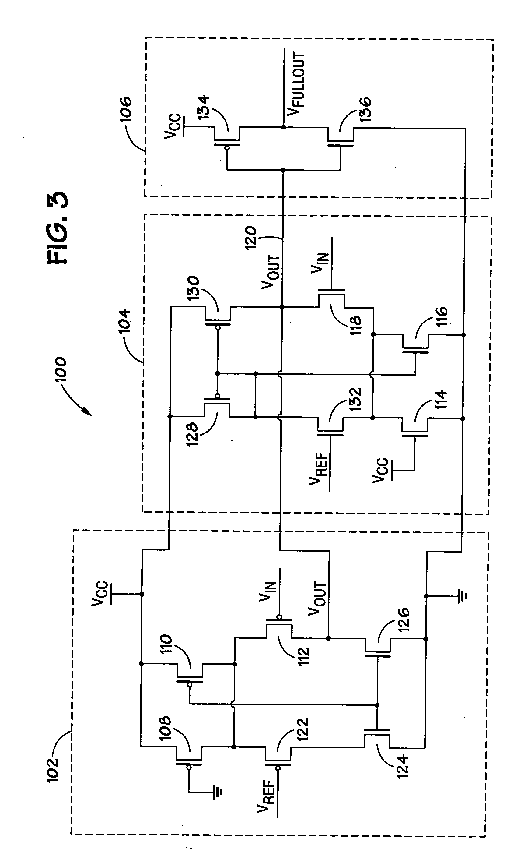 Low voltage CMOS differential amplifier