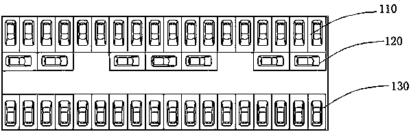 High-density valet parking management system and method and ex-garage method