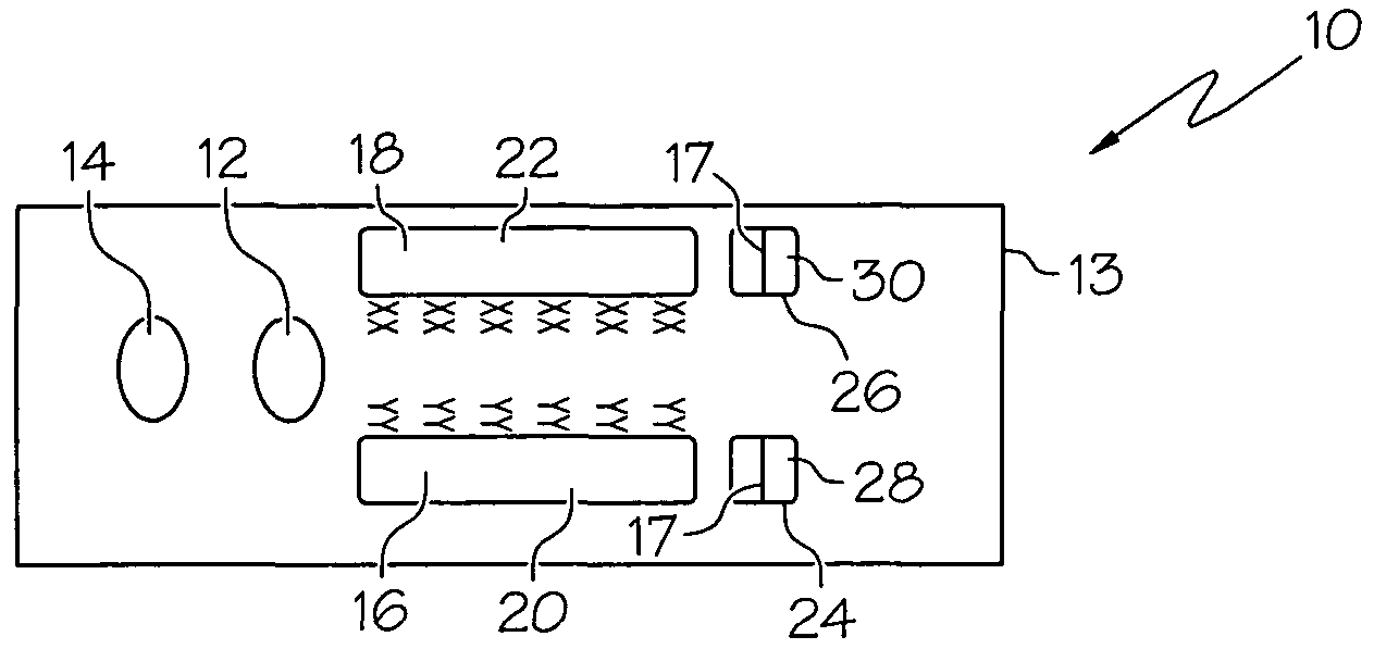 Two step lateral flow assay methods and devices