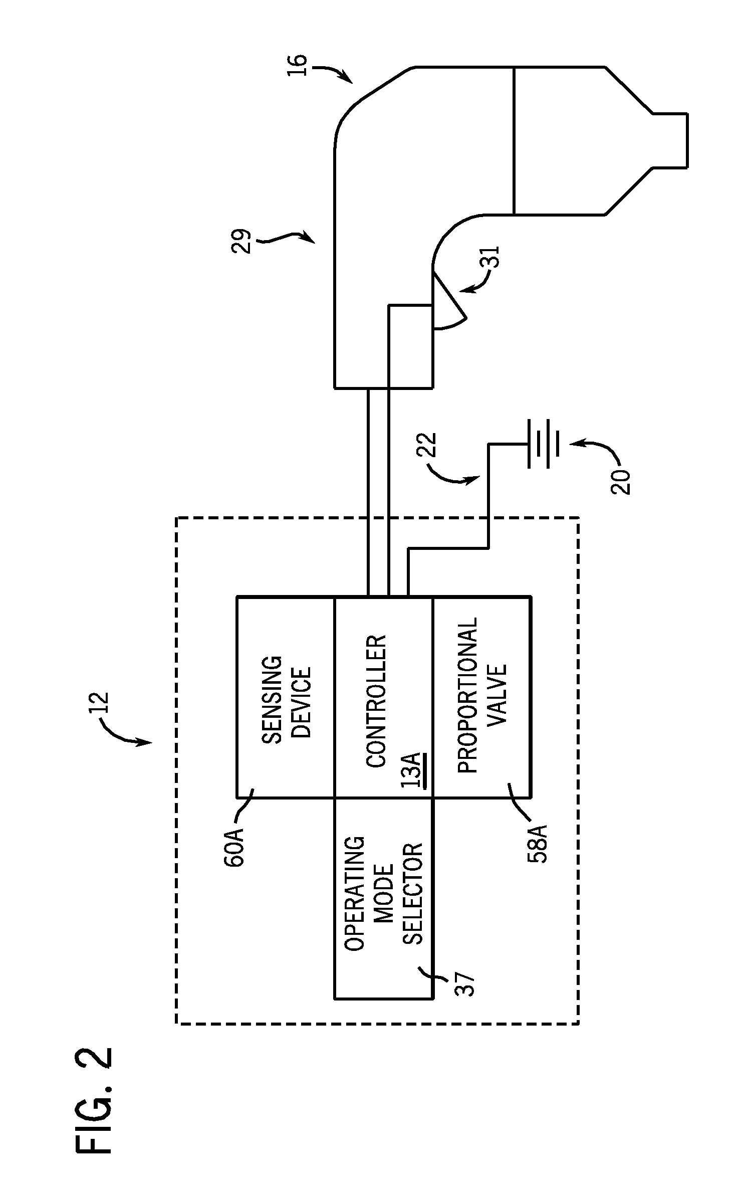 Method and apparatus for automatically controlling gas pressure for a plasma cutter