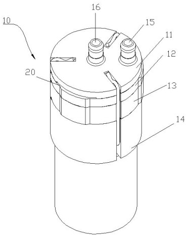 Pulse type fluid mixing diaphragm pump and mixing ratio design method thereof