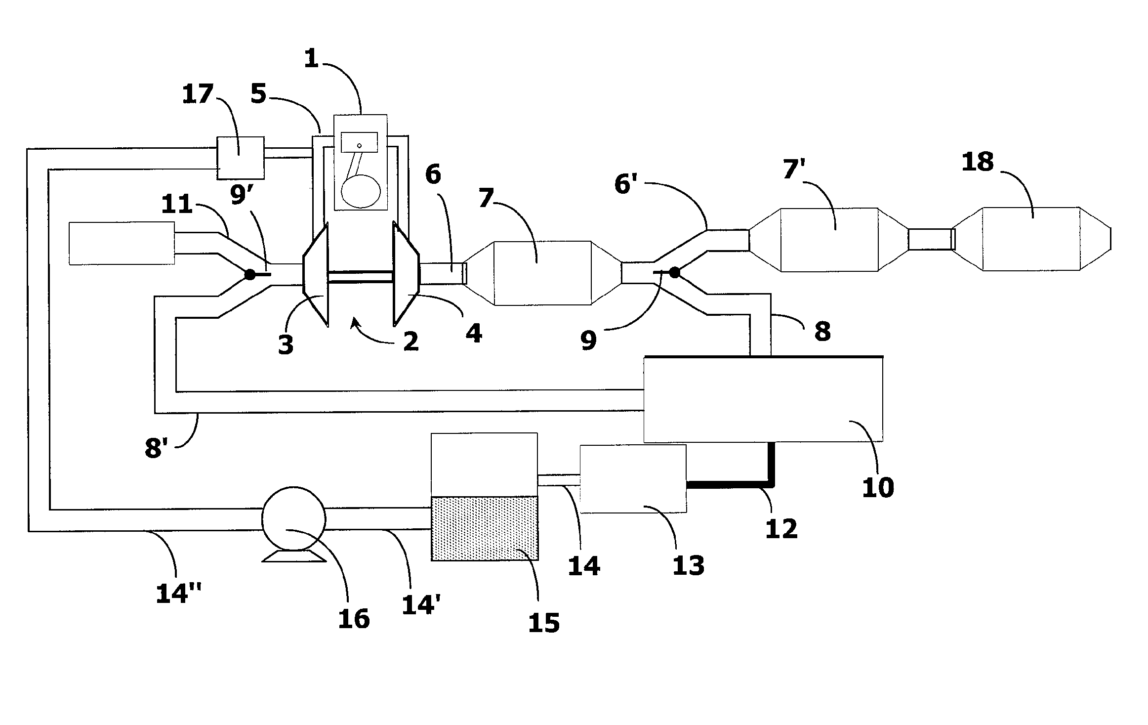 Method and arrangement for exhaust-gas recirculation in an internal combustion engine