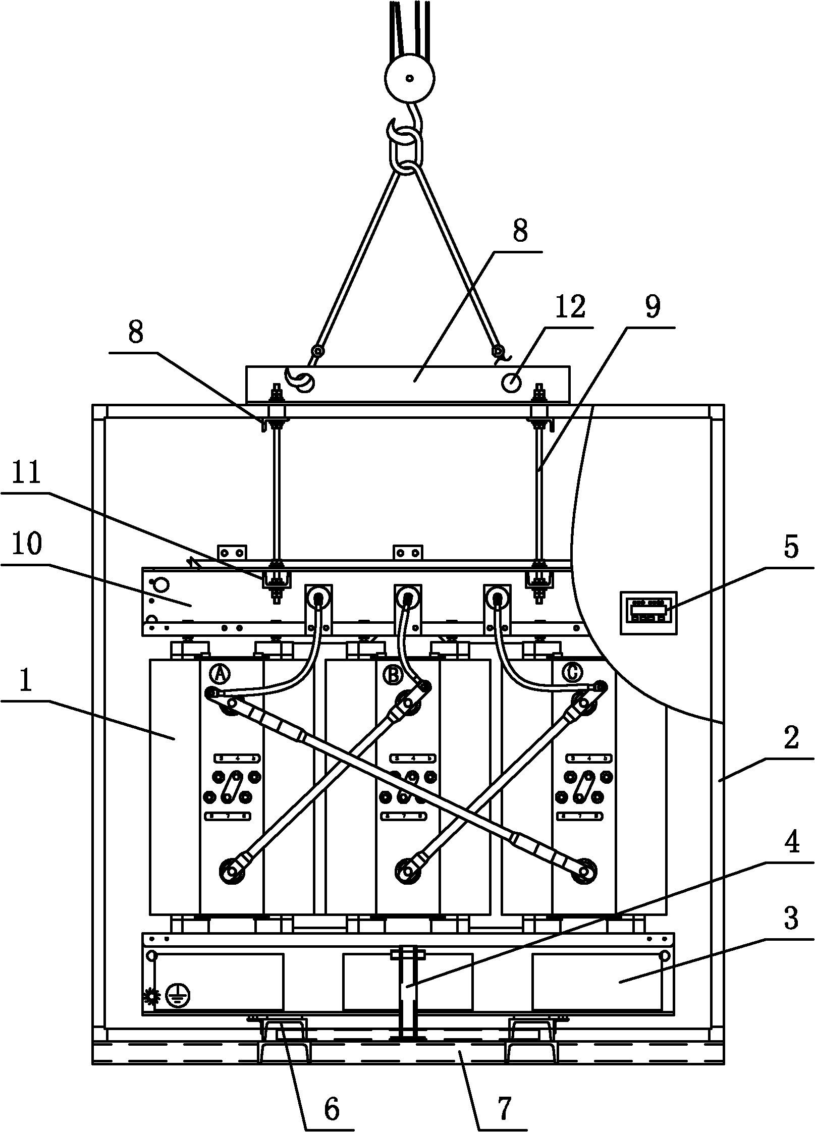 Dry type transformer