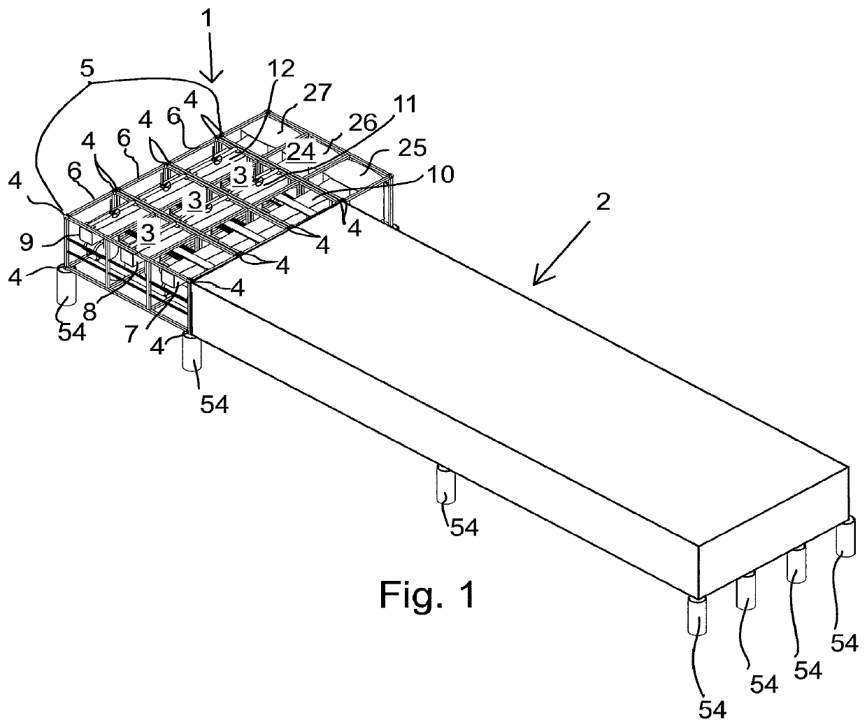 Method of manufacturing a launder and launder