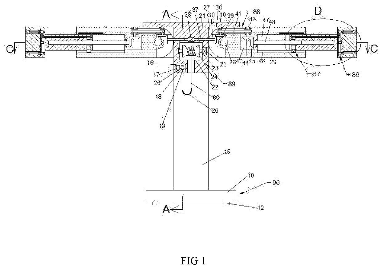 Small waste rubber pressure molding device