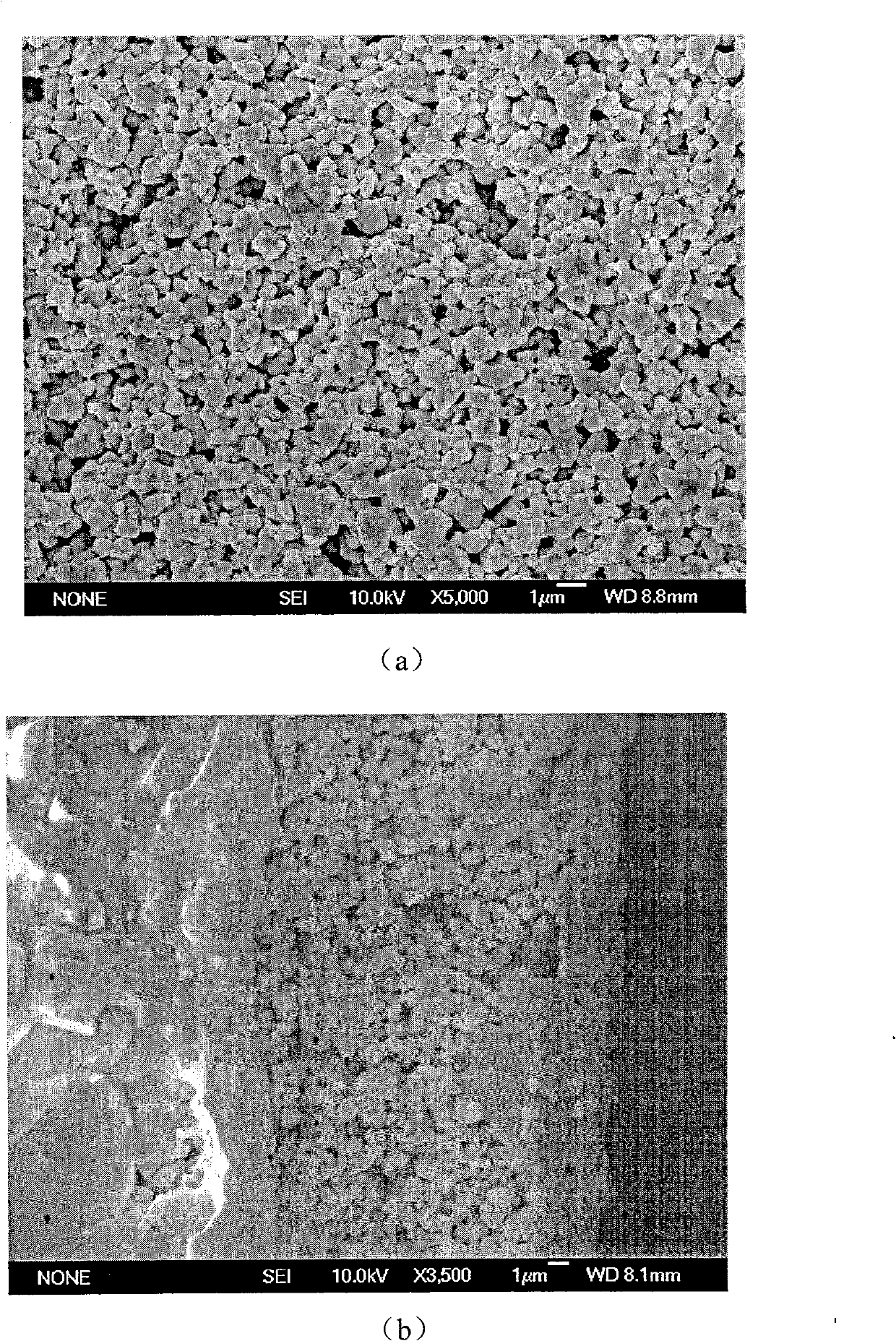 Method for preparing strontium-barium titanate/polymide dielectric adjustable composite material thick film