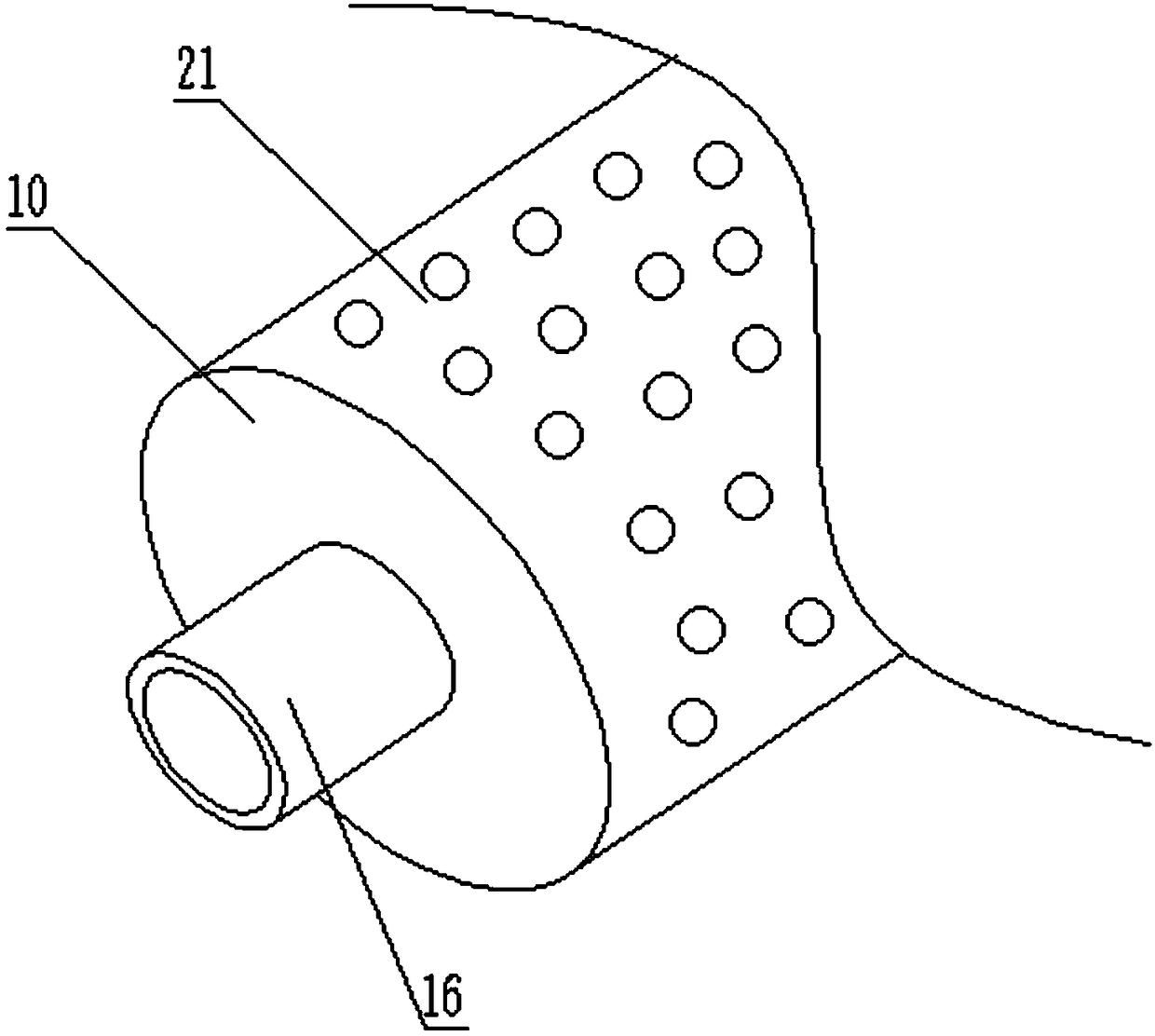 Continuous ironing device for textiles