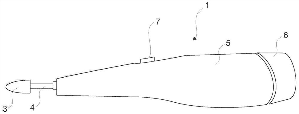 An eye treatment device and a method of using said device