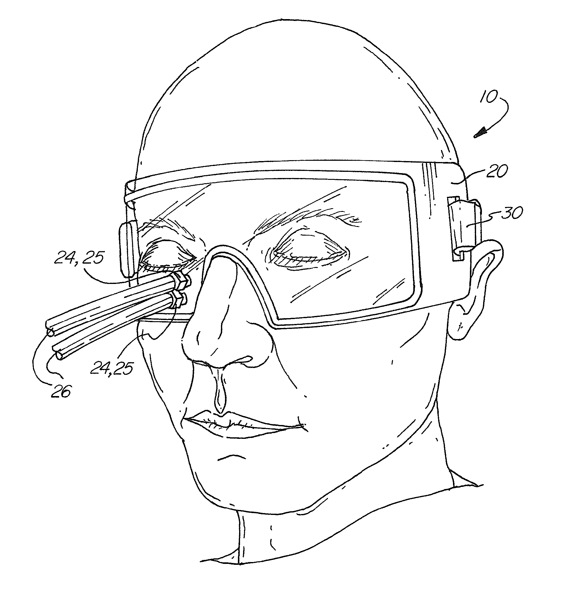 Head Frame with Integrated Pressure Chamber for Non-Invasive Intracranial Pressure Measurements