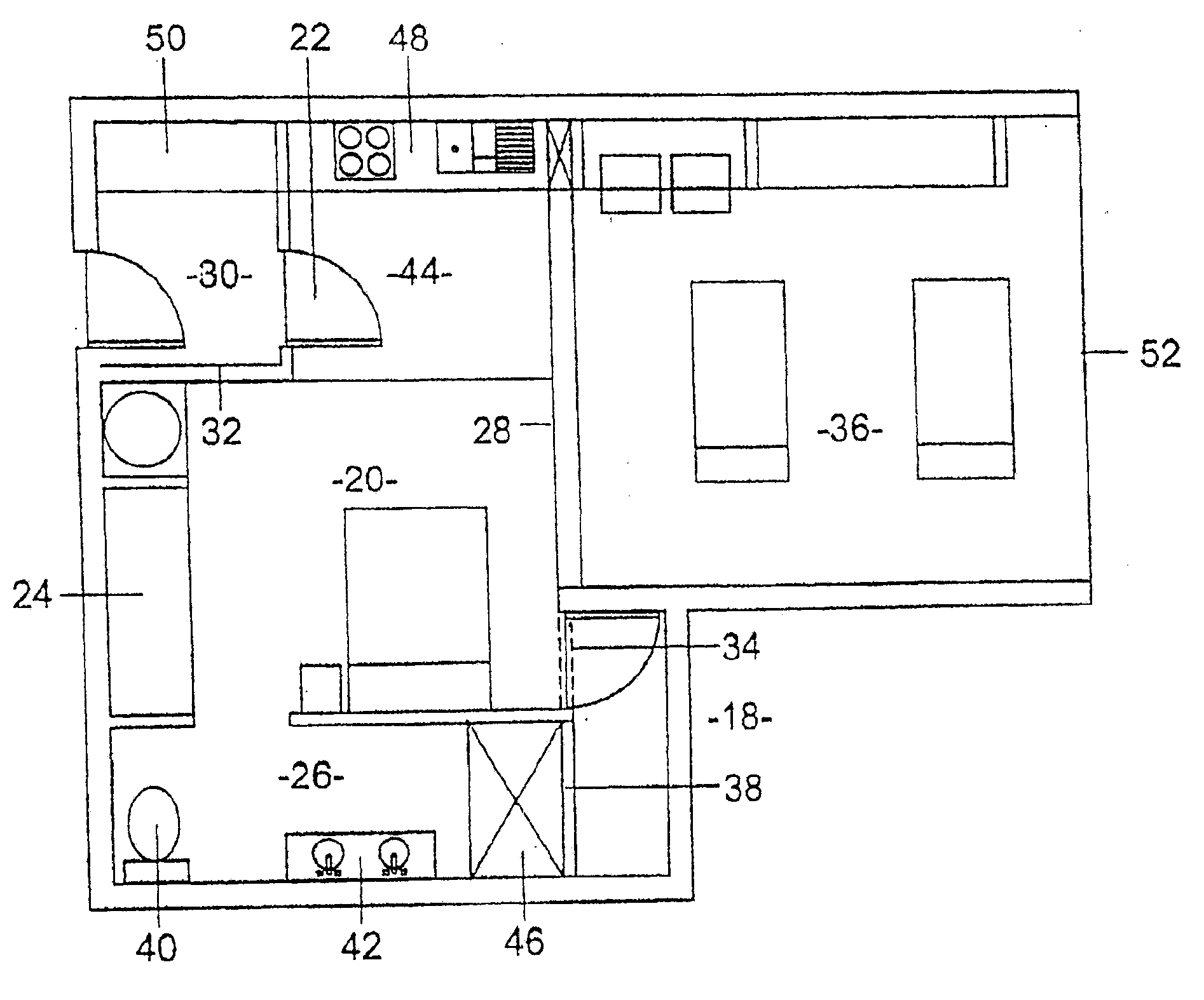 Interactive building module