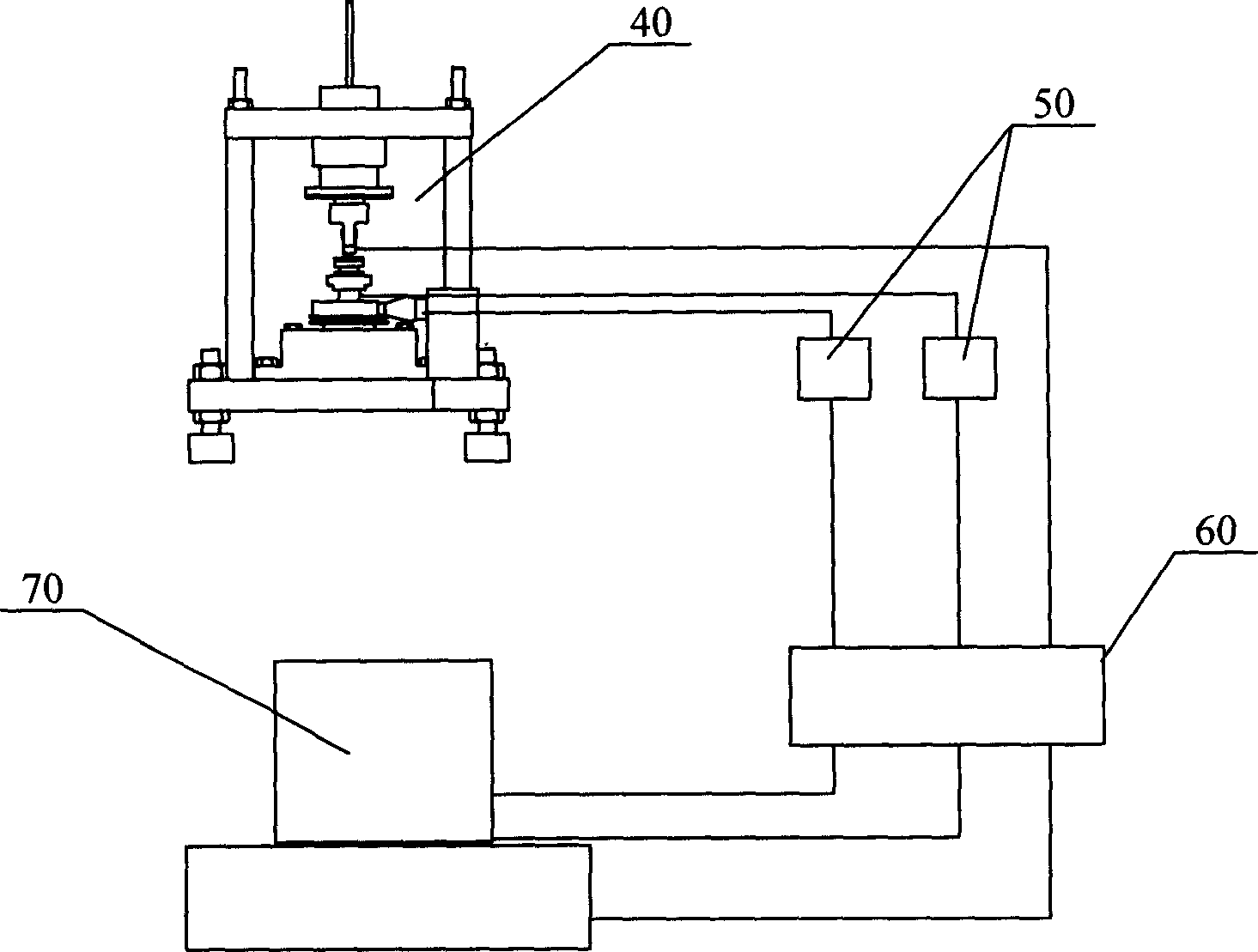 Ultrasonic micro driving friction test system