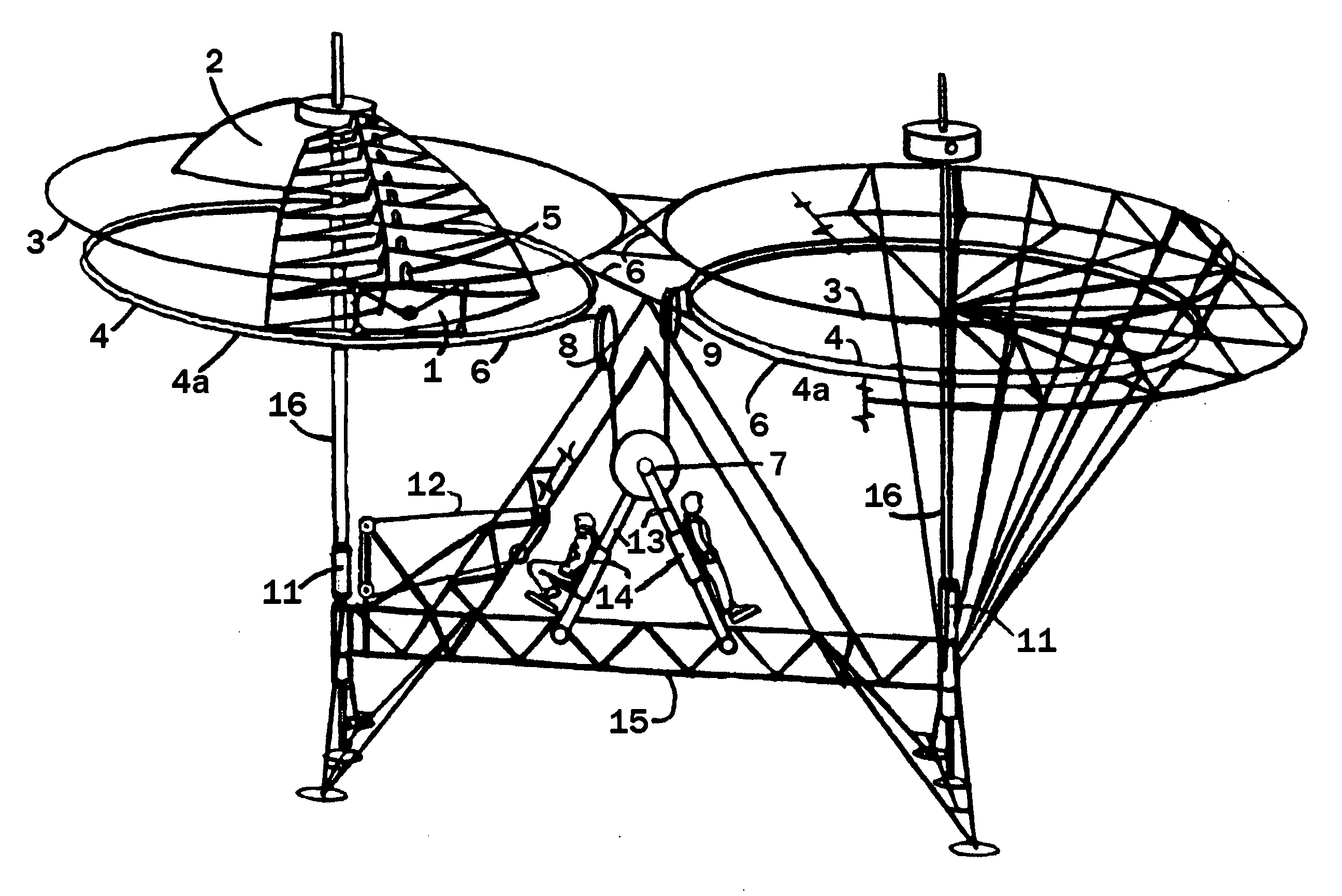 Tambourine helicopter