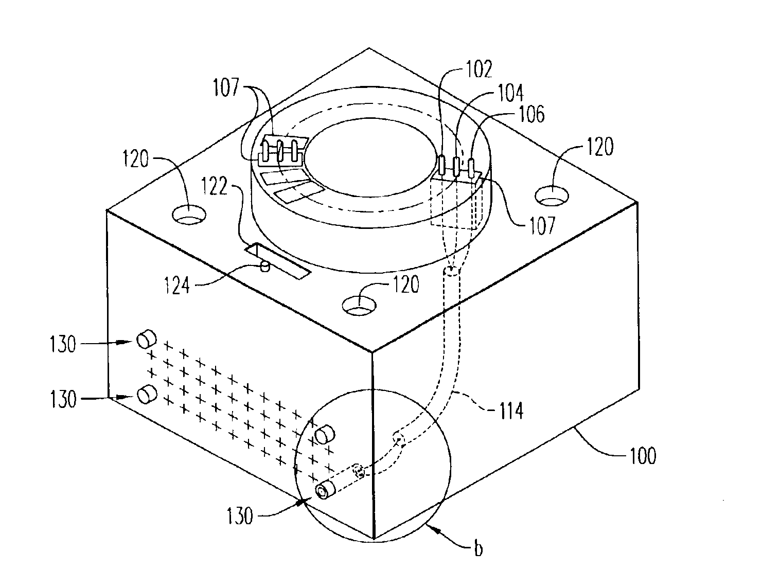 Connection box, system, and method for evaluating a DUT board