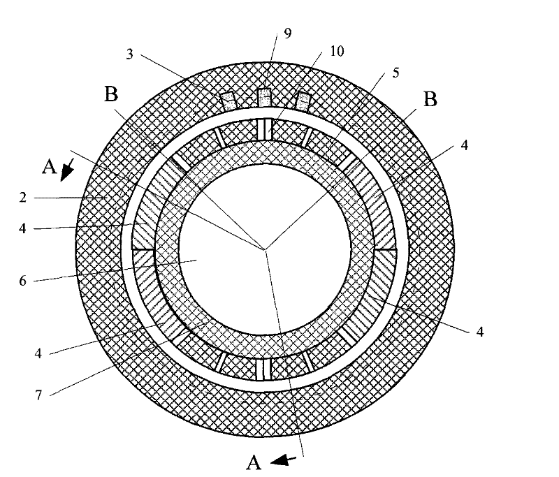 Mixed excitation magnetoelectric machine adopting harmonic excitation