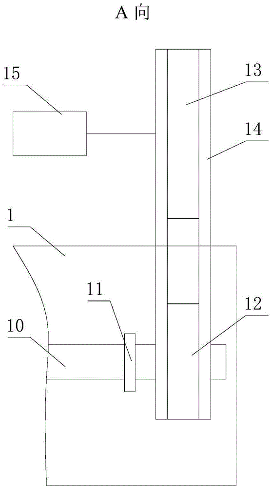 Cloth-rolling device for cloth-drying machine with automatic adjusting function