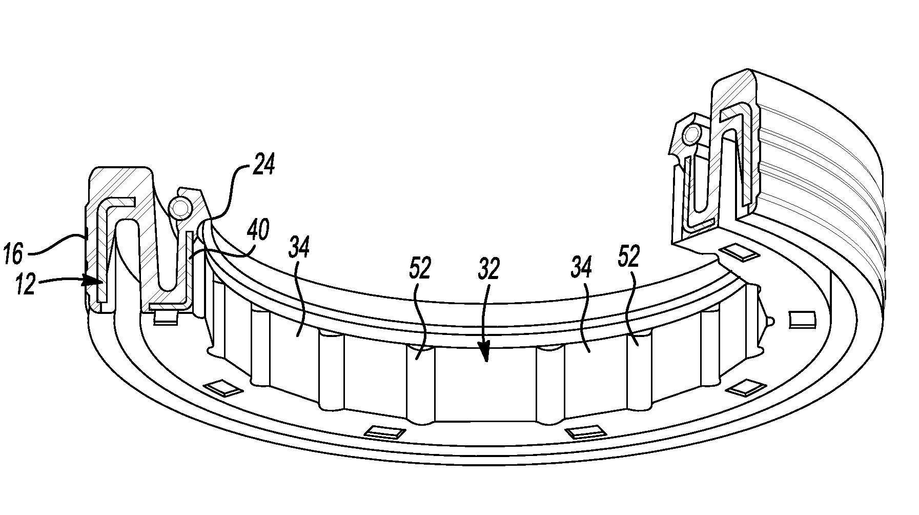 Radial Shaft Seal with Large Radial Offset Accommodation