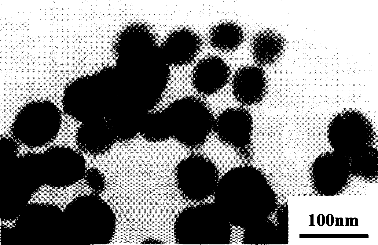 Prepn of mesoporous spherical nano Sio2 particle