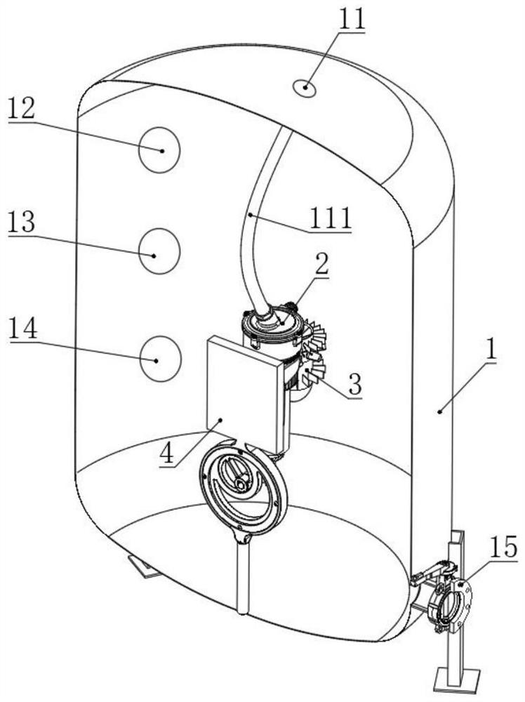 Cyclic heating energy-saving water heating device capable of keeping constant temperature and using method thereof