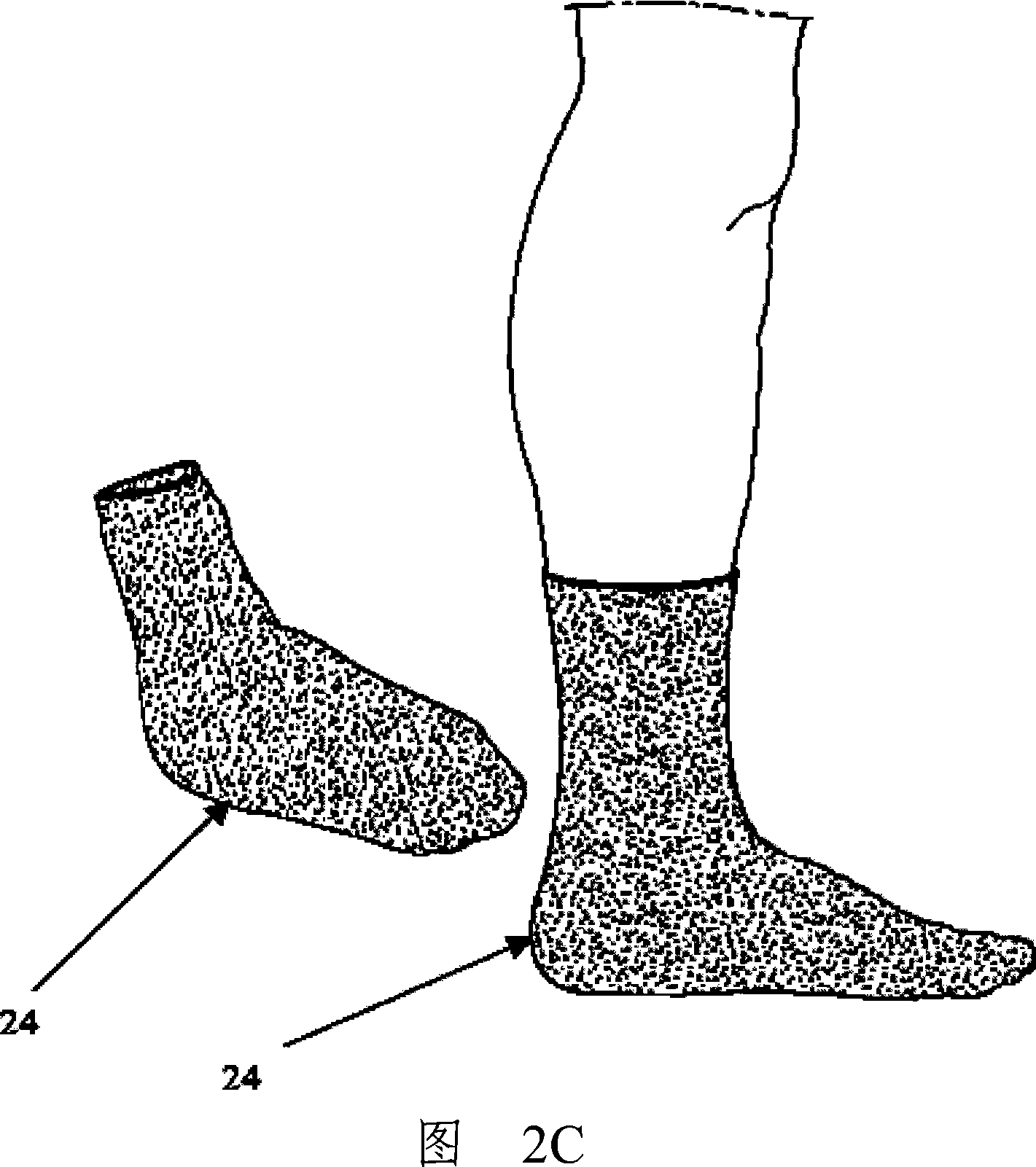 Cosmetic treatment with nitric oxide, device for performing said treatment and manufacturing method therefor