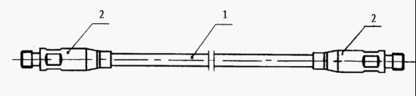 Novel carbon fiber sucker rod and manufacturing method thereof