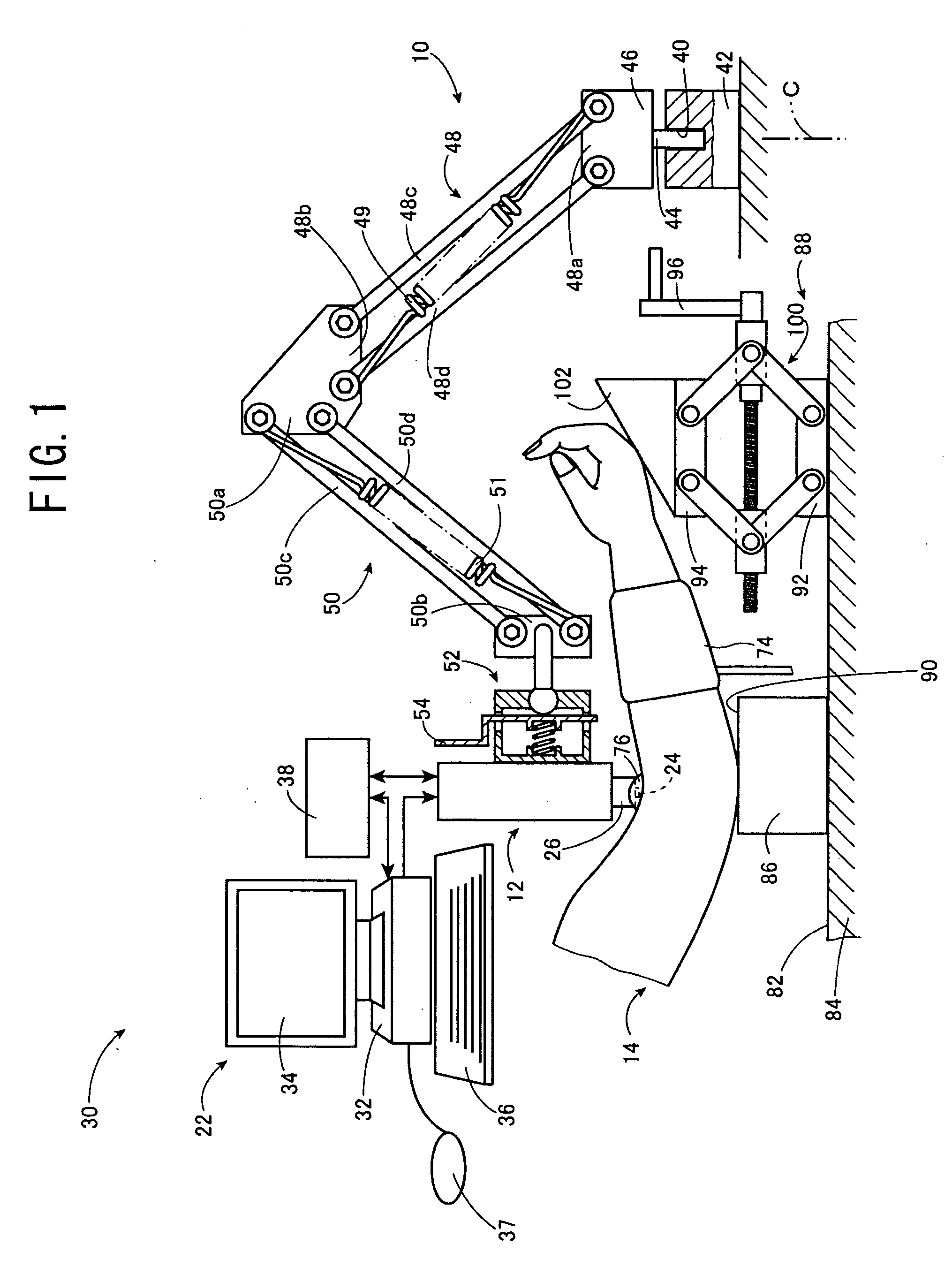 Blood-vessel-endothelium-function inspecting apparatus