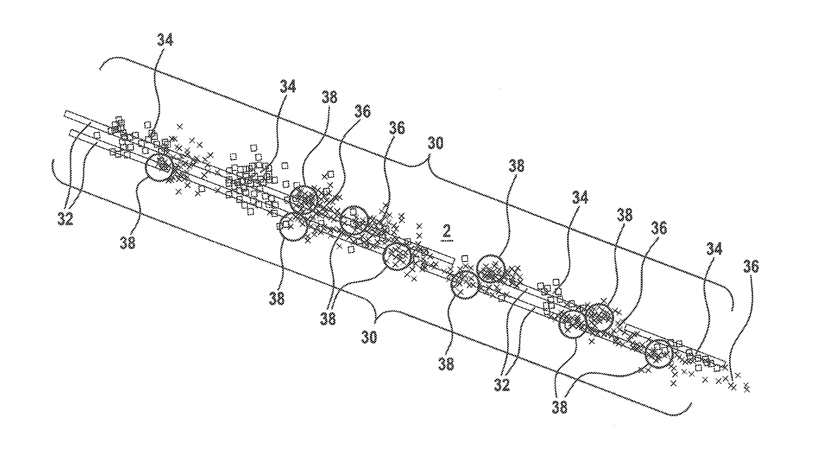 Method for identifying parking areas and/or free spaces--