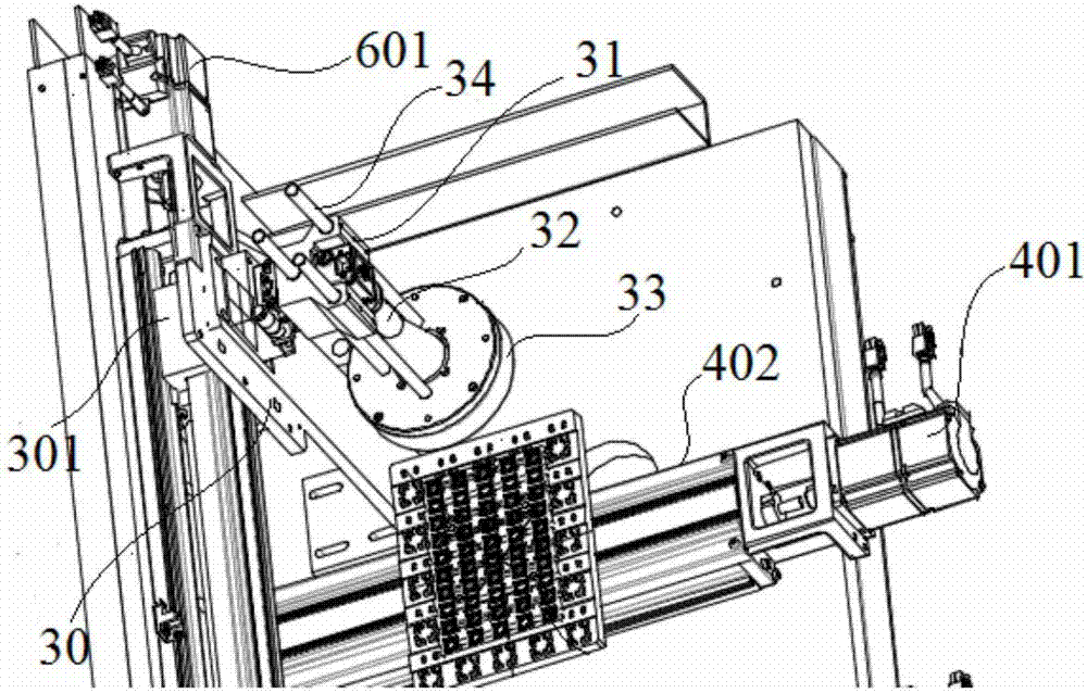 CCD-image-sensor-based fingerprint module appearance detection device