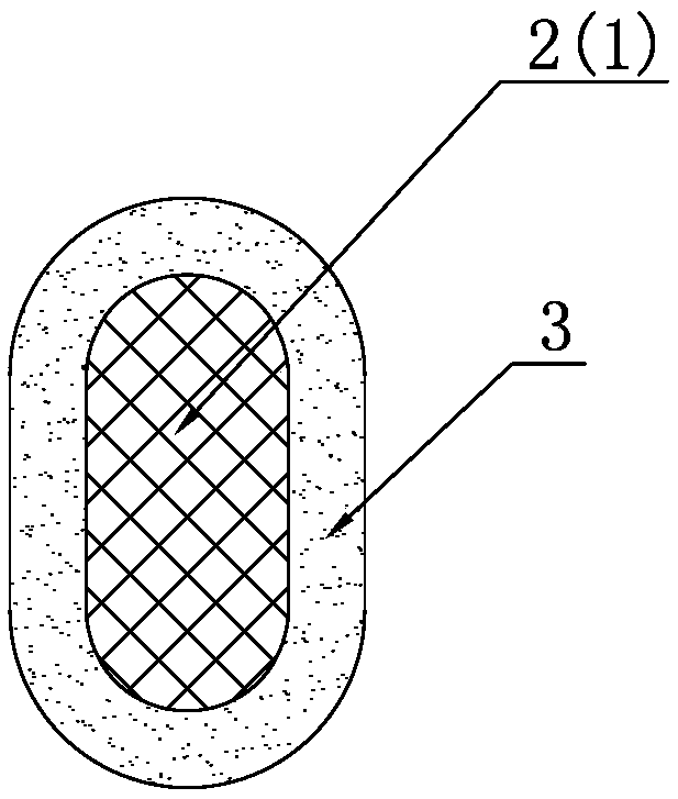 Composite coating slurry special for high-strength flame-retardant type fiberglass composite mesh material as well as preparation method and application thereof