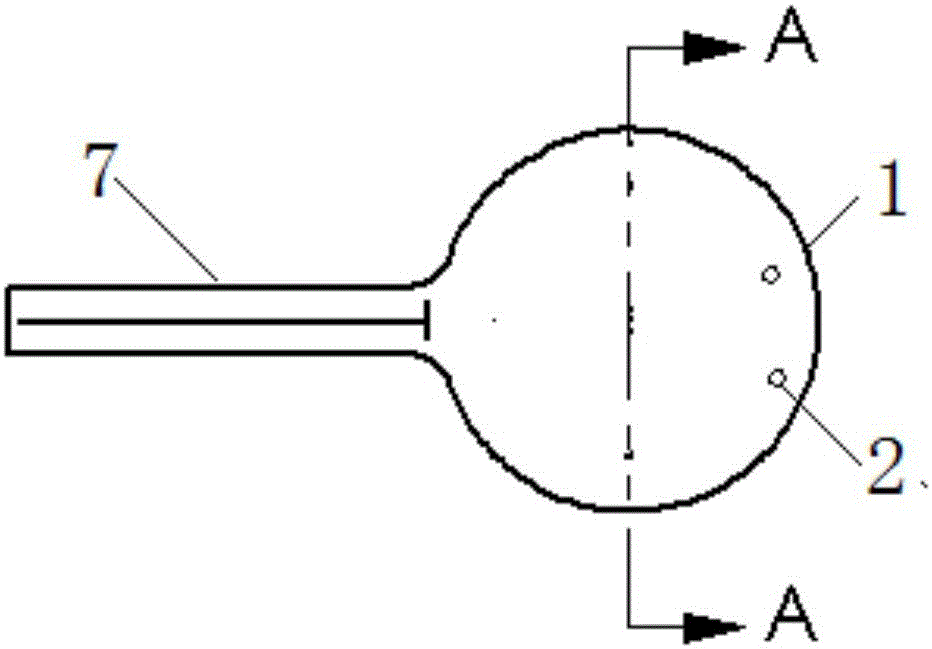 Omnidirectional atmospheric data measurement spherical probe