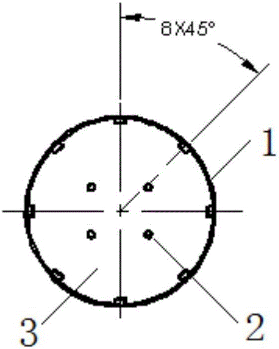 Omnidirectional atmospheric data measurement spherical probe