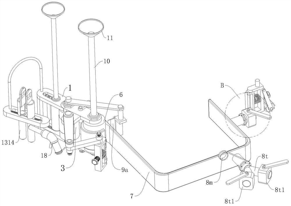 Seam plugging equipment for steel structure engineering