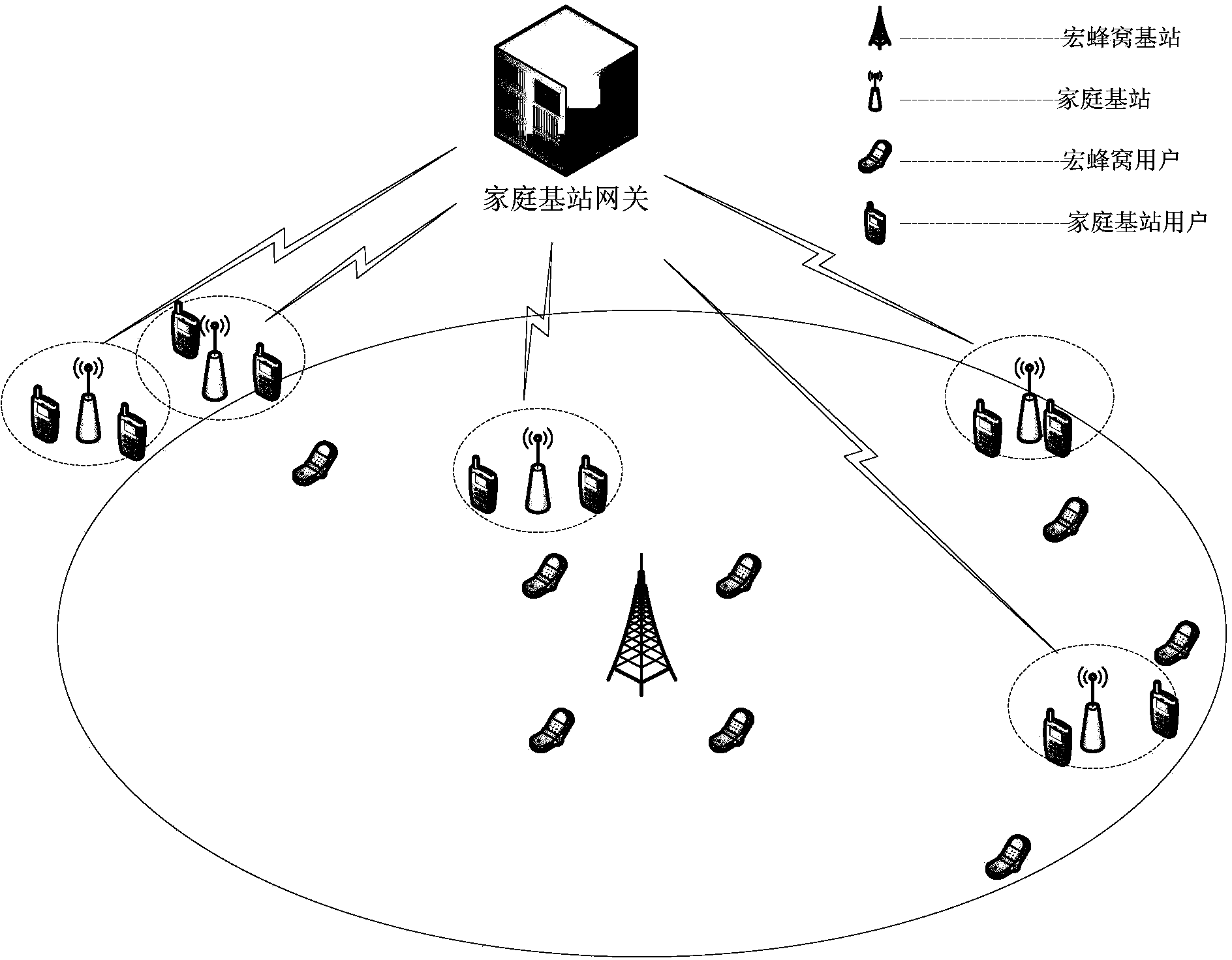 Interactive cognitive learning based downlink power adjusting method and device