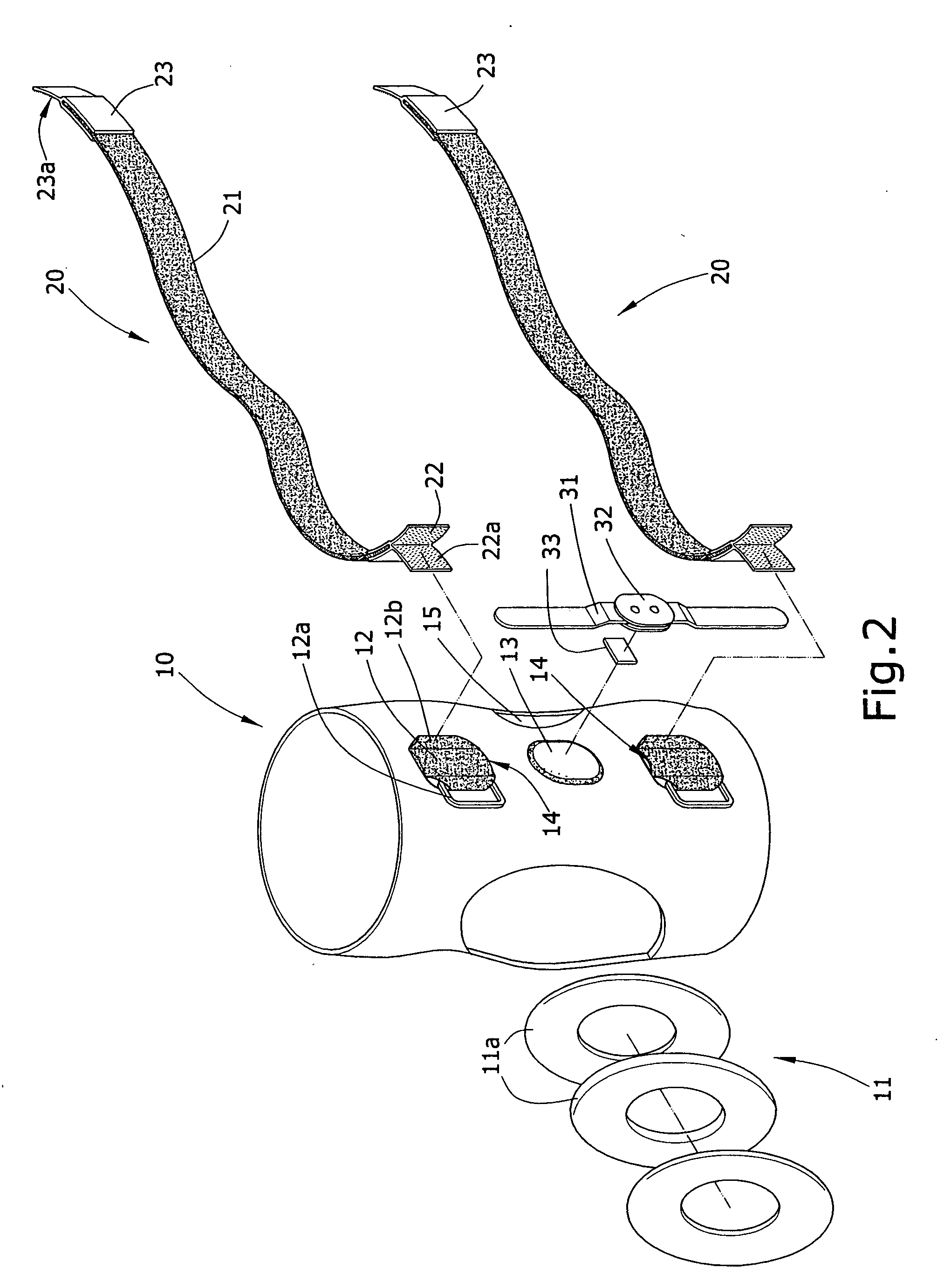 Seamless kneepad structure