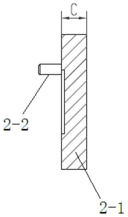 A terahertz waveguide flange pin precision assembly method and fixture