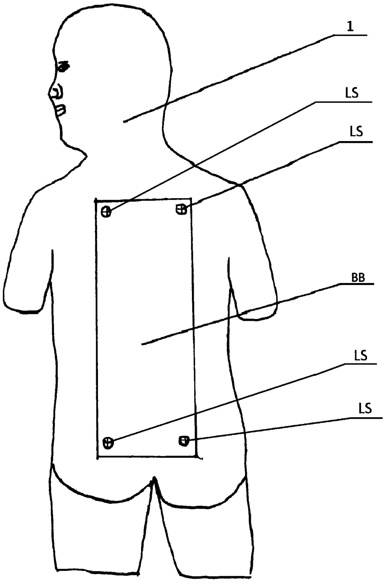 Central vein puncture training model