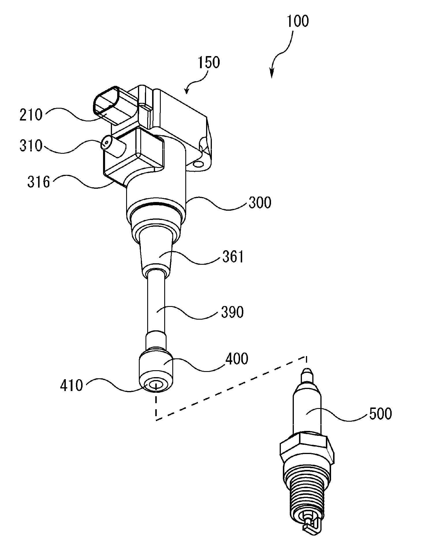 Mixer, matching device, ignition unit, and plasma generator