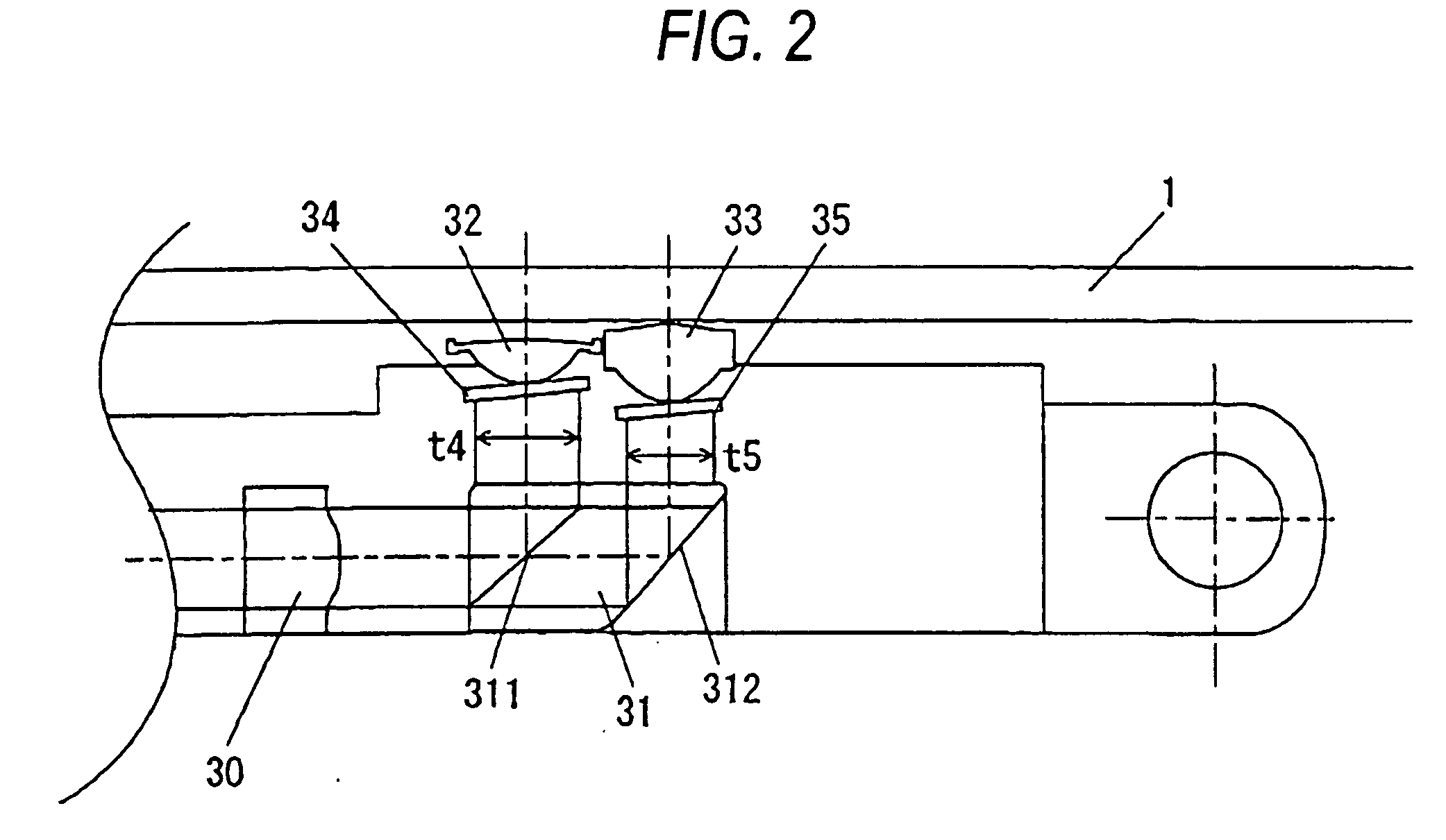 Objective lens, optical pick-up device, and optical disk device