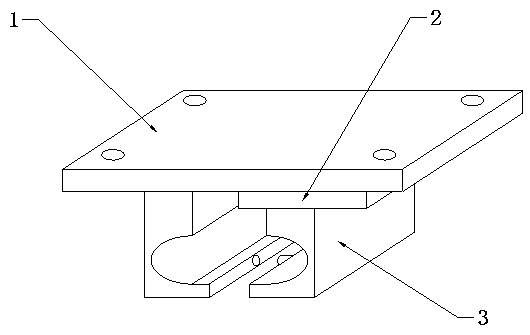 Simple industrial mechanical clamp tool