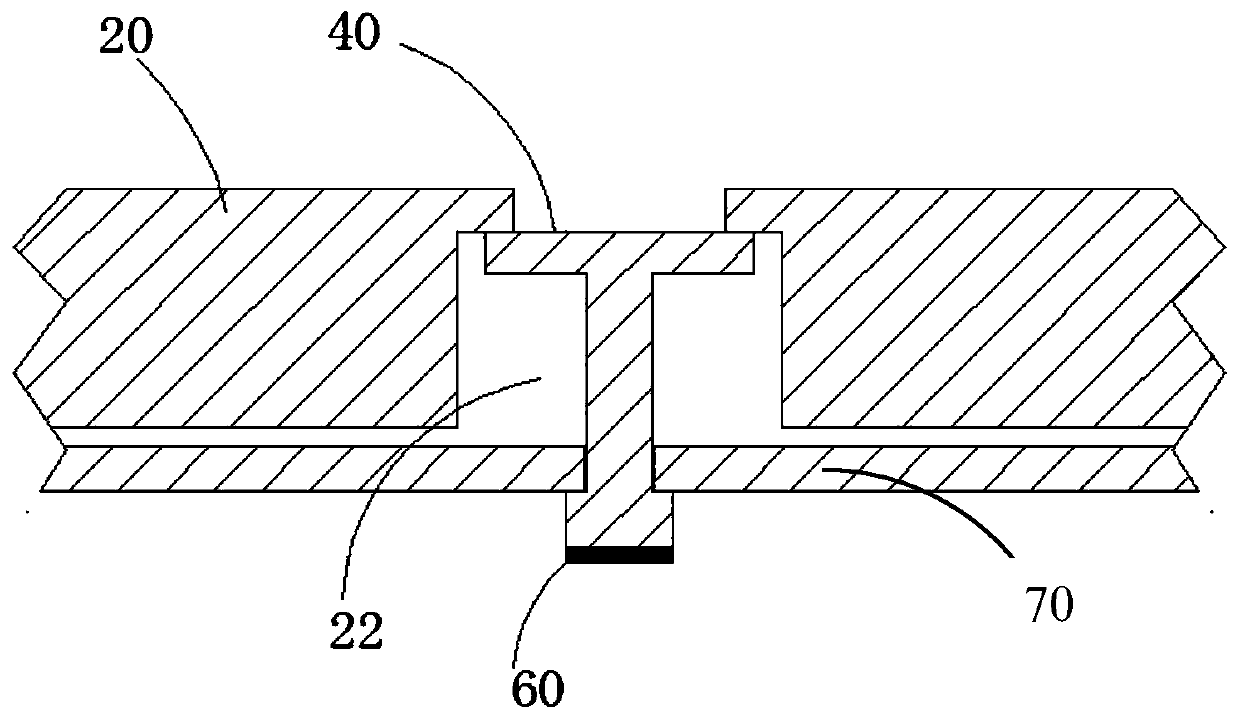 Plastic packaging mold and method based on one-time double-side plastic packaging technology and mold cleaning method of mold