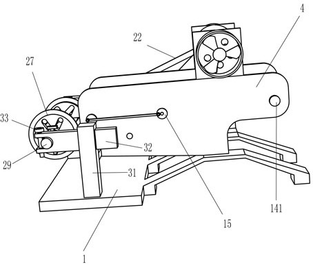 A metal film cooling and winding device