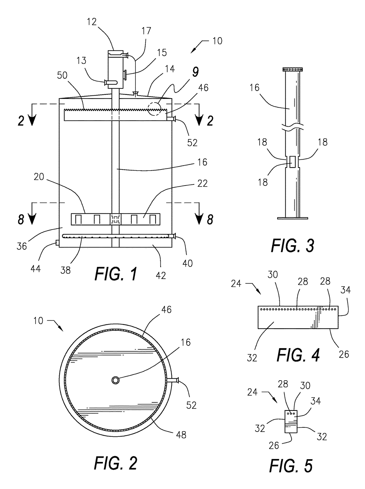 High efficiency fluid separation device