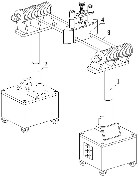 Quality inspection equipment for bottom of bridge and implementation method of quality inspection equipment