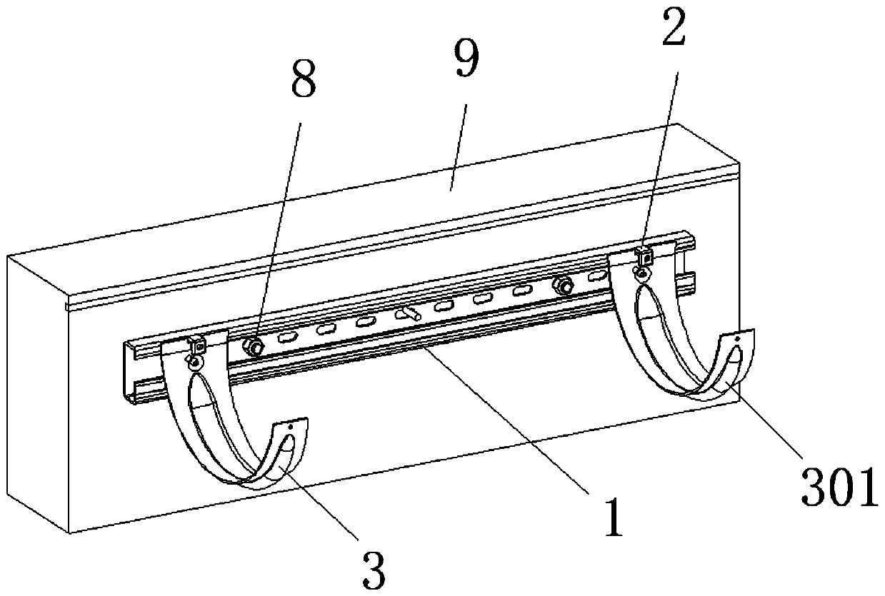 Gutter quick-mounting bracket